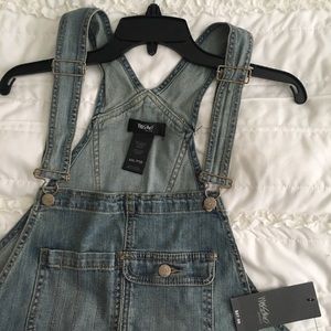 Jean shorts overalls from Kohls!